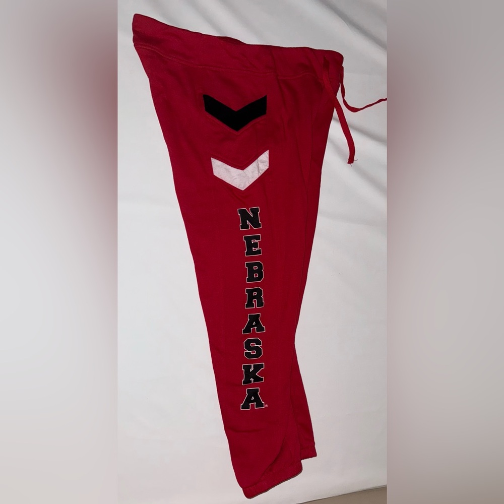 Nebraska Husker Colosseum Red Sweatpants